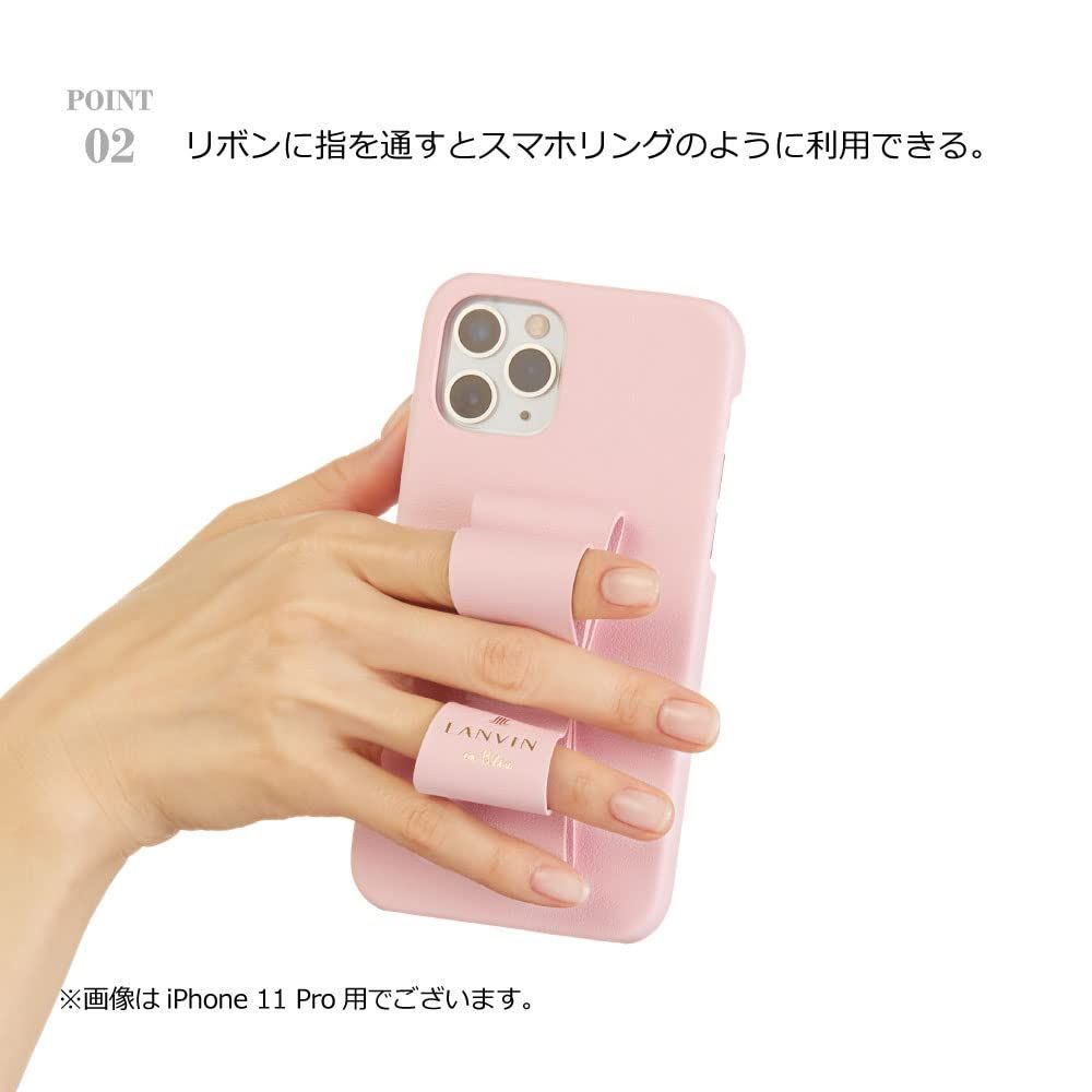 色: pink】LANVIN en Bleu ランバンオンブルー iPhone