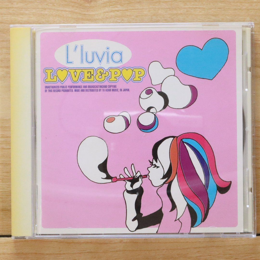 国内盤CD☆ジュビア/L'LUVIA□ LOVE&POP 【BREAKOUT02019
