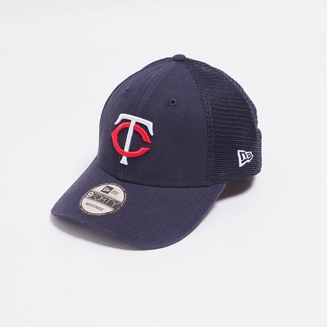 [NEWERA ニューエラ] 9FORTY 940 ツインズ メッシュキャップ 帽子 ハット サイズ調節可能 MLB 野球 メンズ レディース [並行輸入品]