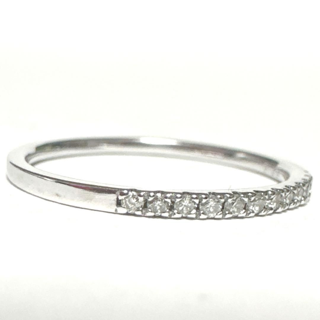 SCARABE スカラベ K10WG ダイヤモンド ウェーブ リング 6号 極美品 SCARABE スカラベ 指輪 リング K10 ダイヤモンド0.08ct - メルカリ