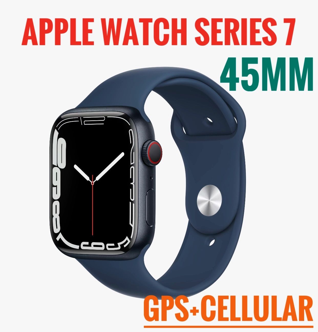 超美品】 Applewatch Series 7 45mm GPSモデル umbandung.ac.id