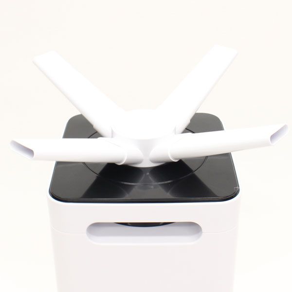 HIRO タッチセンサー加湿器 15Lタンク ミスト範囲約60畳 用途に合わせ