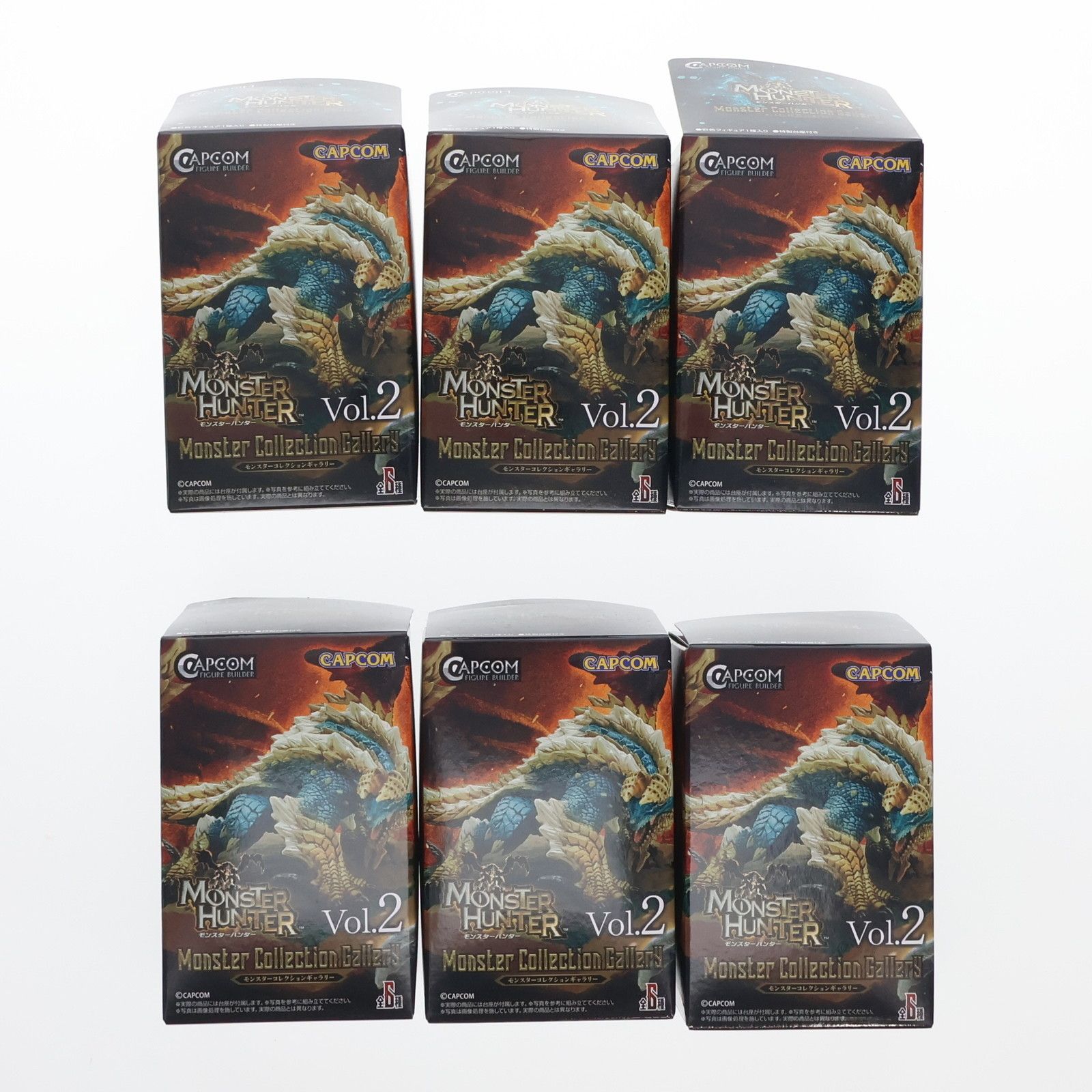 モンスターハンター モンスターコレクションギャラリー Vol.2 1BOX6個入 カプコンフィギュアビルダー モンスターハンター ギャラリー Vol.2