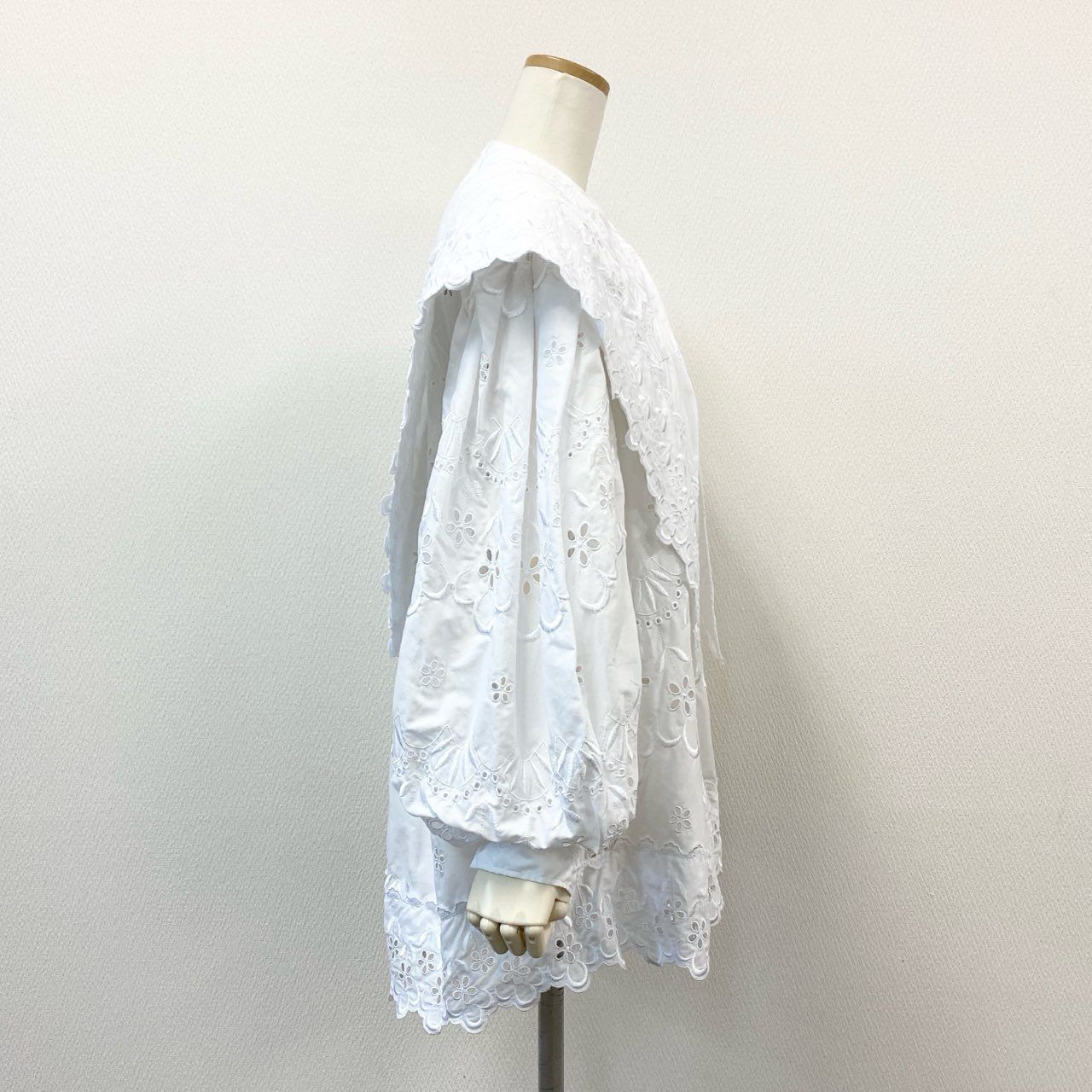 56f5 SIMONE ROCHA シモーネロシャ レース刺繍 長袖 セーラー