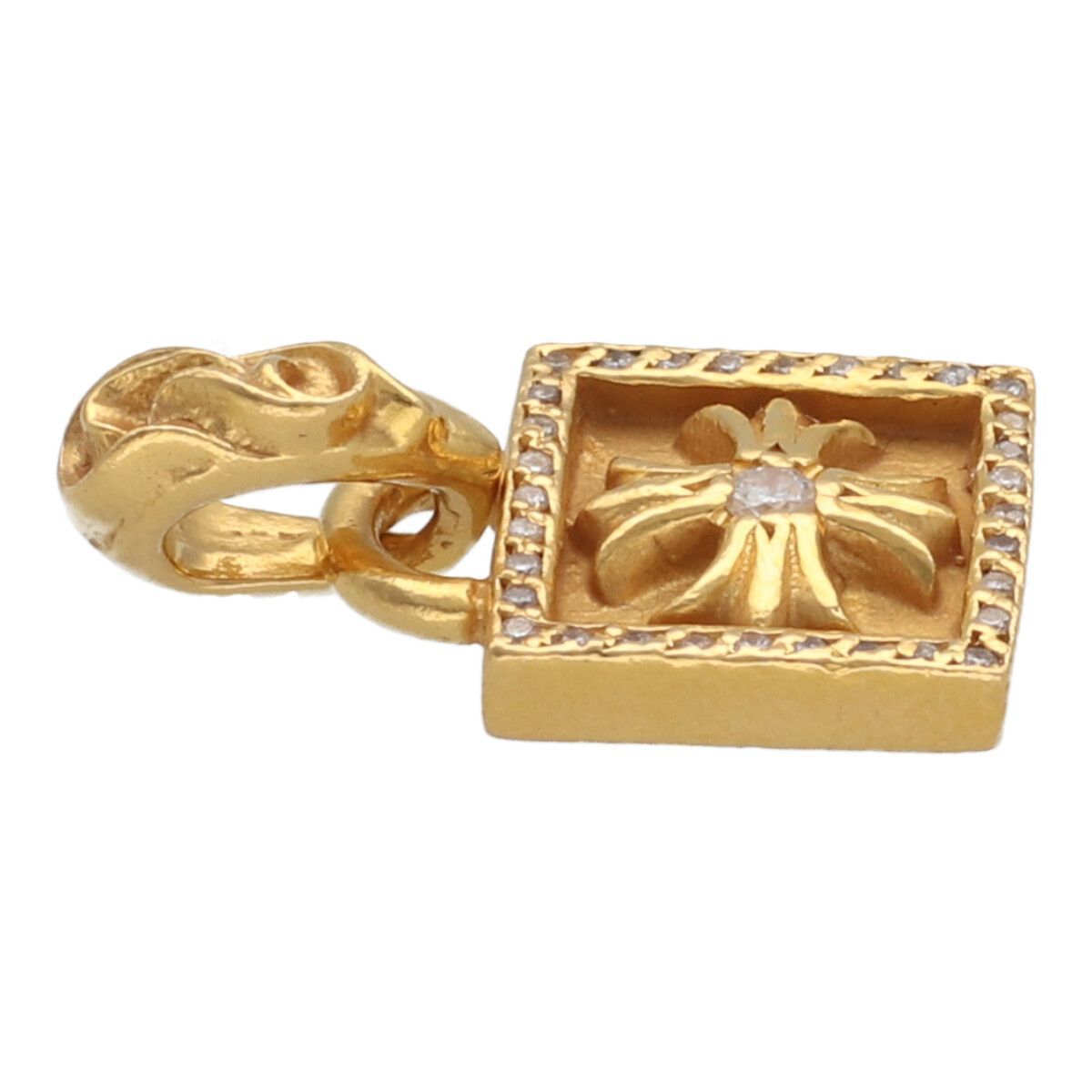 CHROME HEARTS クロムハーツ フレームド CHプラス チャーム FRAMED CH PLUS PLS