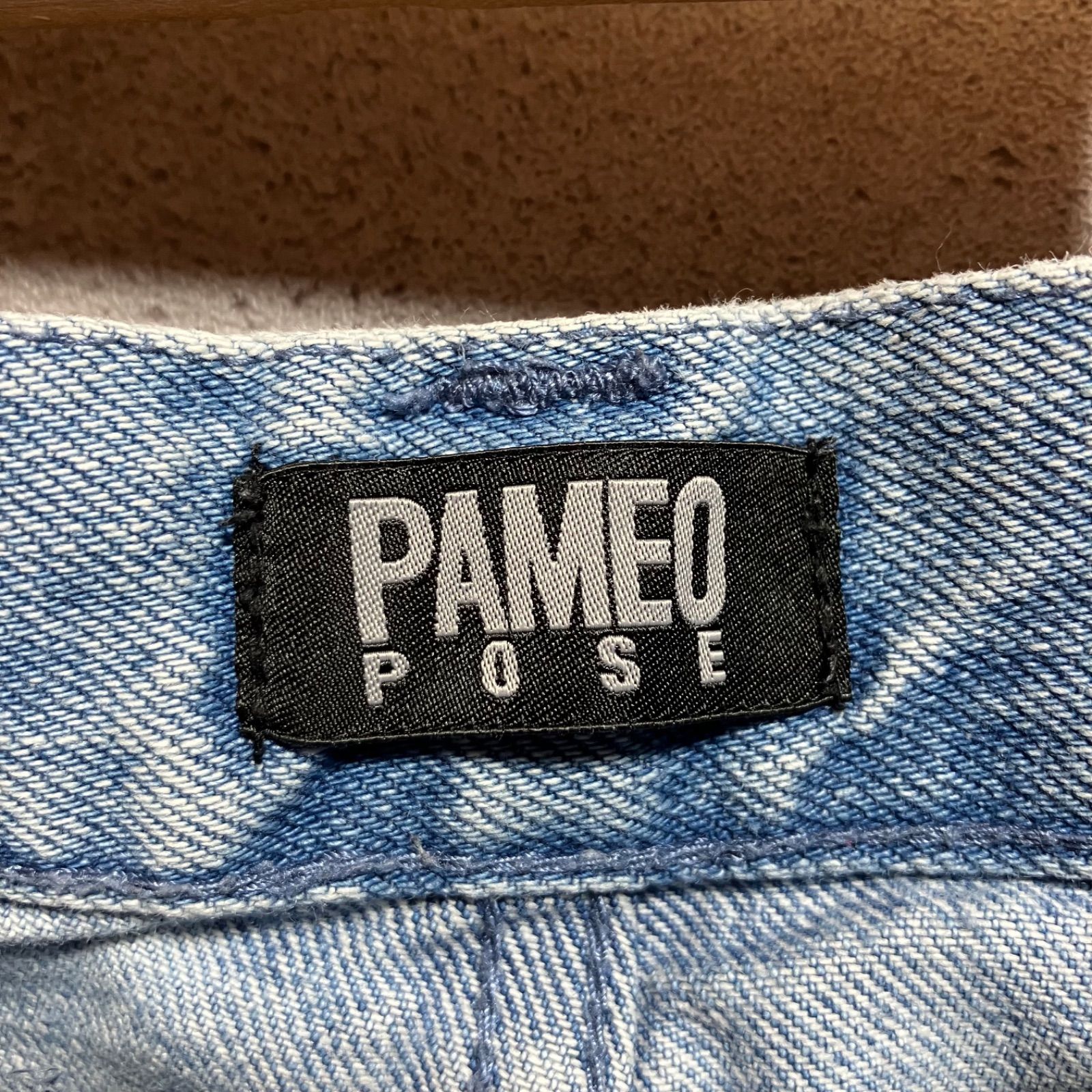 PAMEO POSE パメオポーズ ARMOR DENIM PANTS アーマー デニム