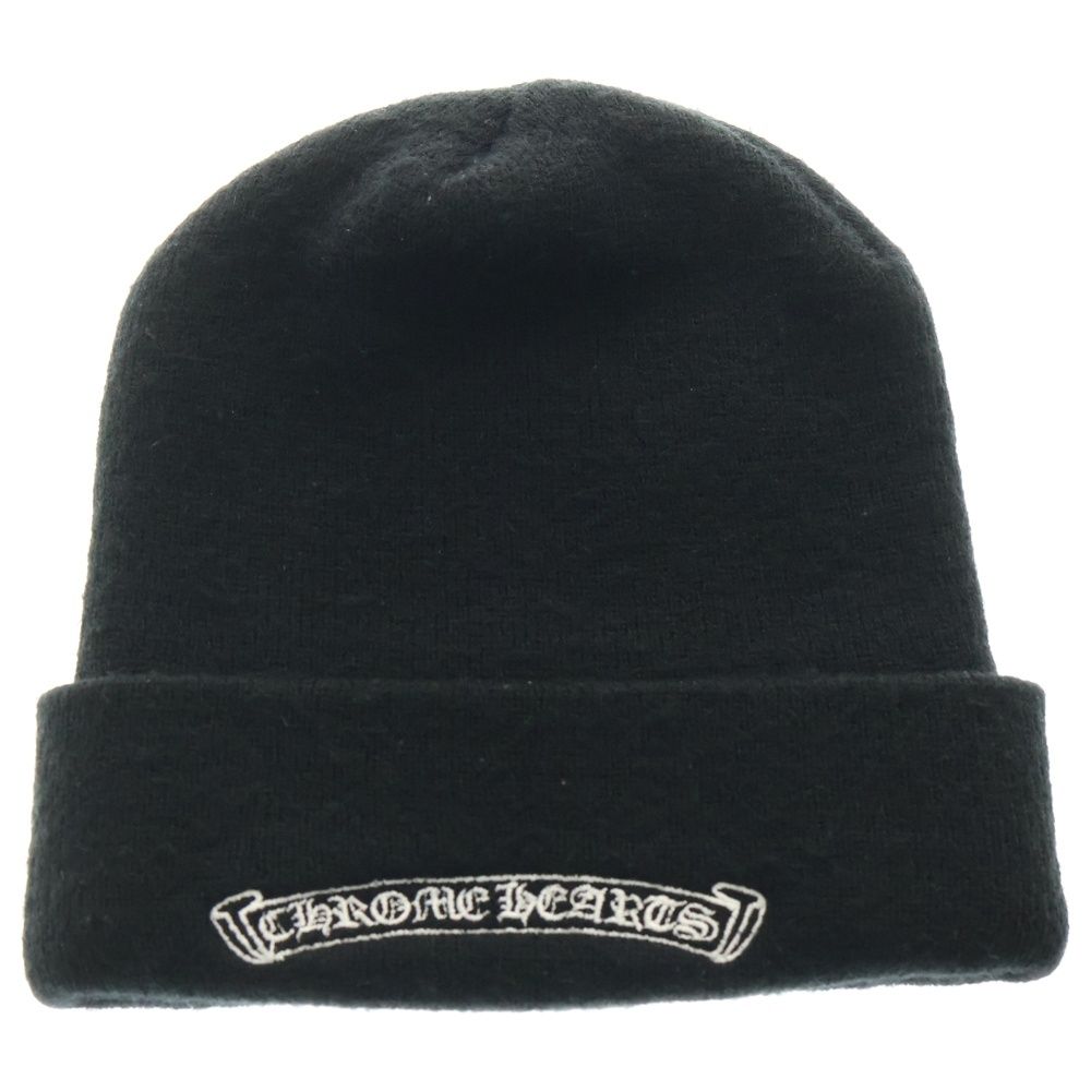 CHROME HEARTS クロムハーツ ×KYOSUKE HIMURO 2003 HIGHER THAN HEAVEN 氷室京介 ワッチビーニー ニットキャップ 帽子 ブラック