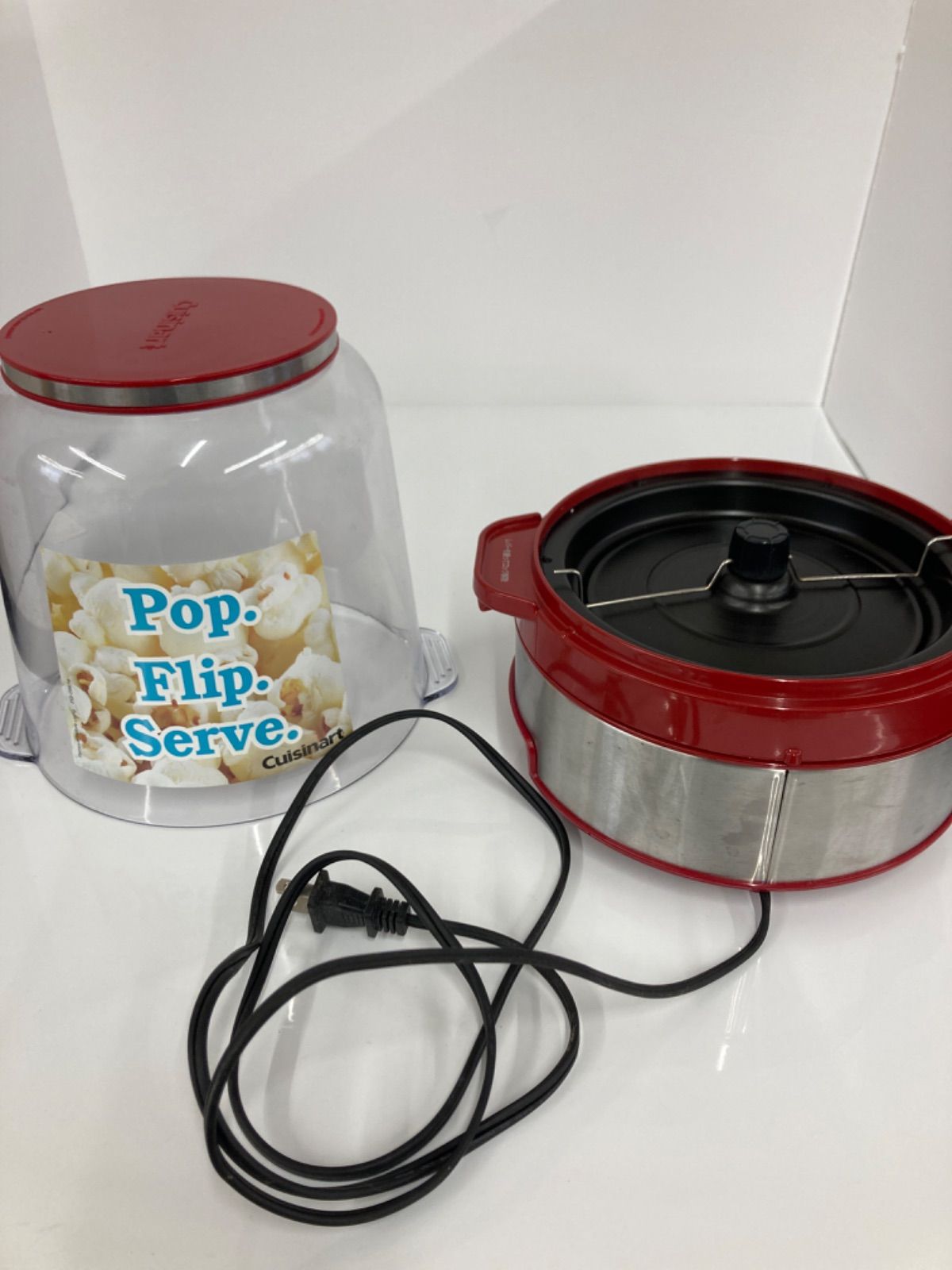(未使用･未開封品)Cuisinart クイジナート　CPM-700PCJ　ポップコーンメーカー Amazon.com: Cuisinart CPM-700P1 EasyPop Popcorn Maker, Red