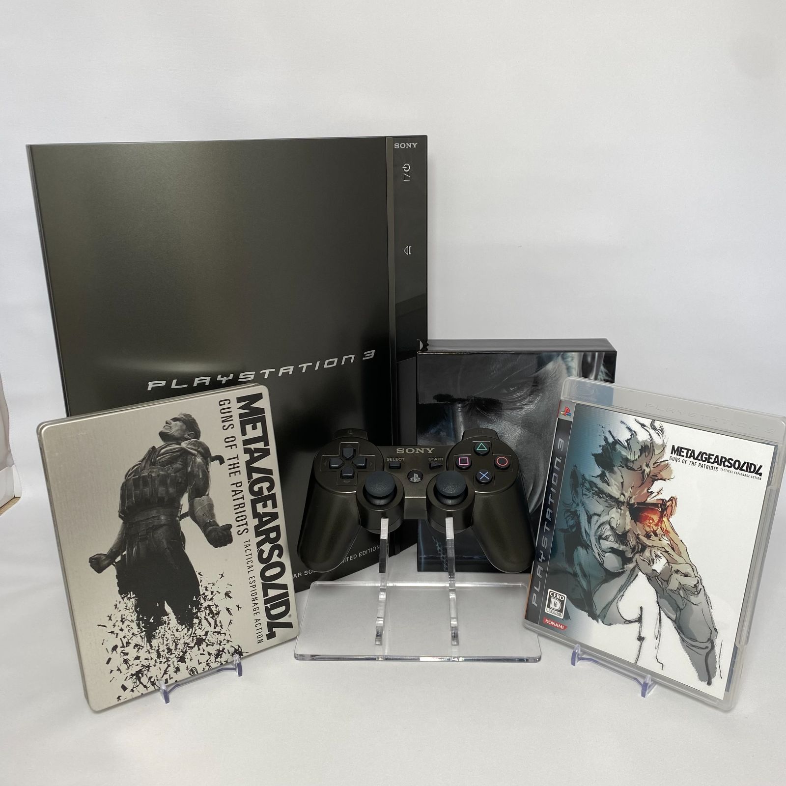 PlayStation3 - MGS4 PS3 メタルギア ソリッド4 プレミアムパック 鋼 PS3 メタルギア ソリッド 4 プレミアムパック MGS4 モデル 鋼
