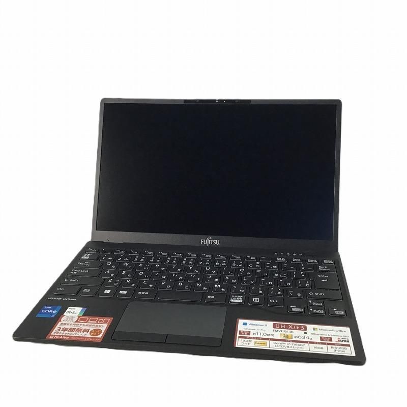 FUJITSU 富士通 本体 ノートPC FMV LIFEBOOK UH-X/F3 FMVUXF3B