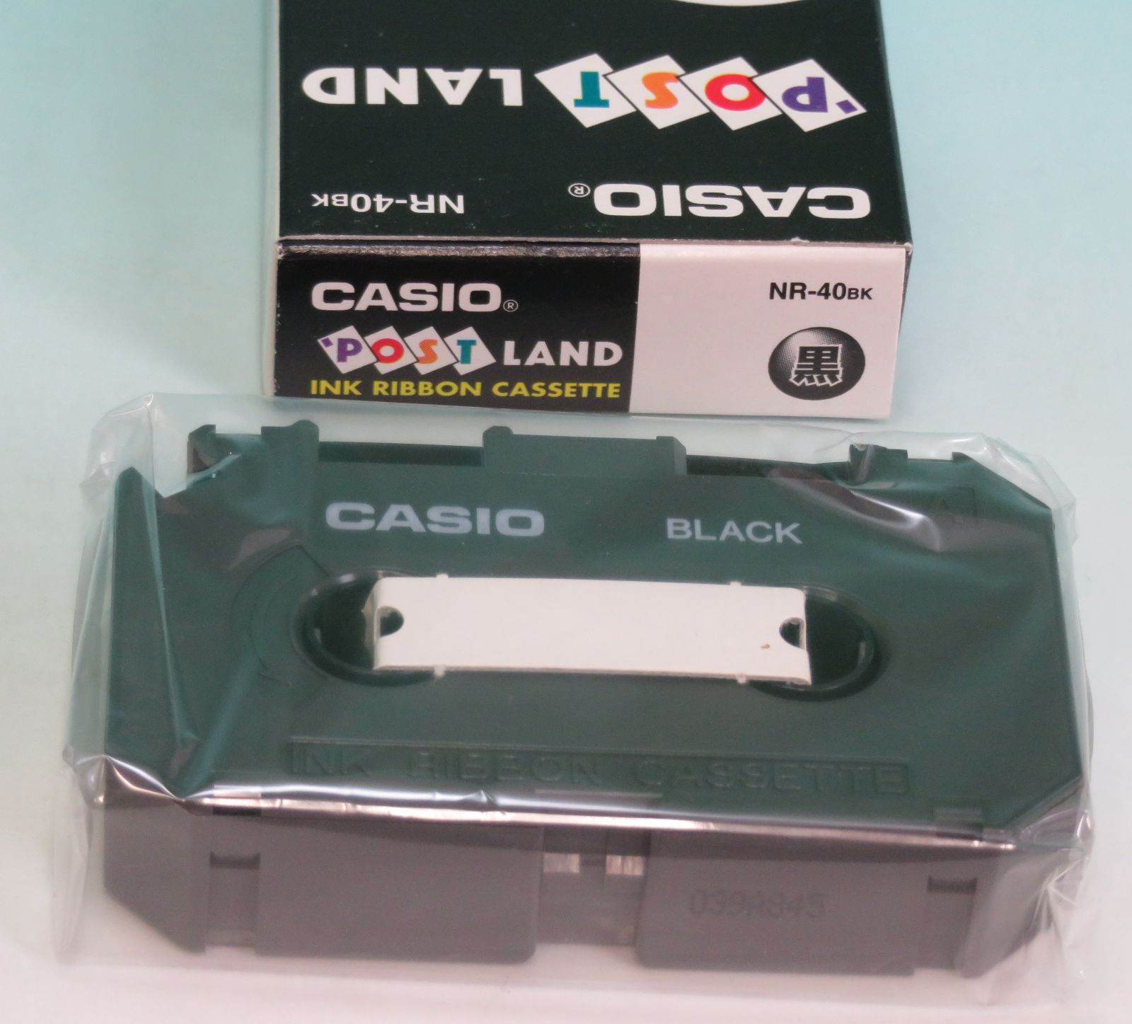 CASIO カシオ □ POSTLAND ポストランド用 インクリボンカセット 黒 NR
