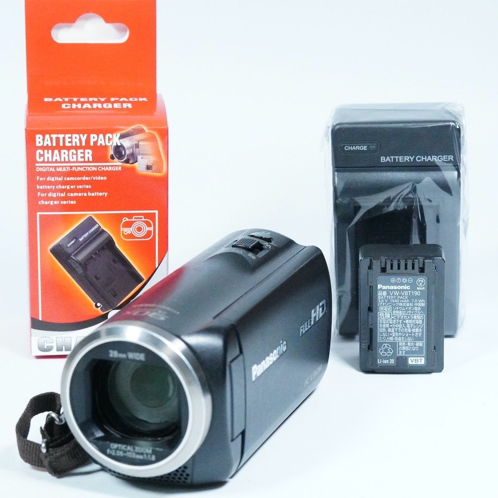 Panasonic パナソニック HC-V360M ブラック 返金保証 |1718