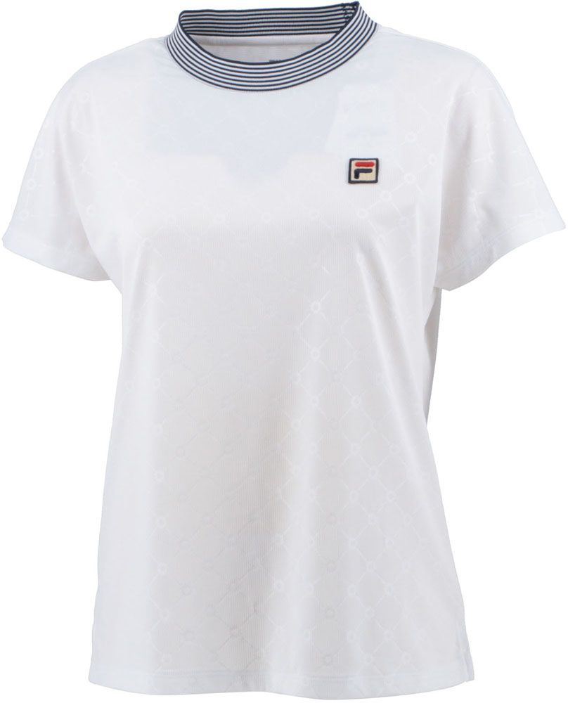FILA　テニス　ゲームシャツ　ホワイト 楽天市場】2022FW フィラ FILA テニスウェア レディース ゲーム