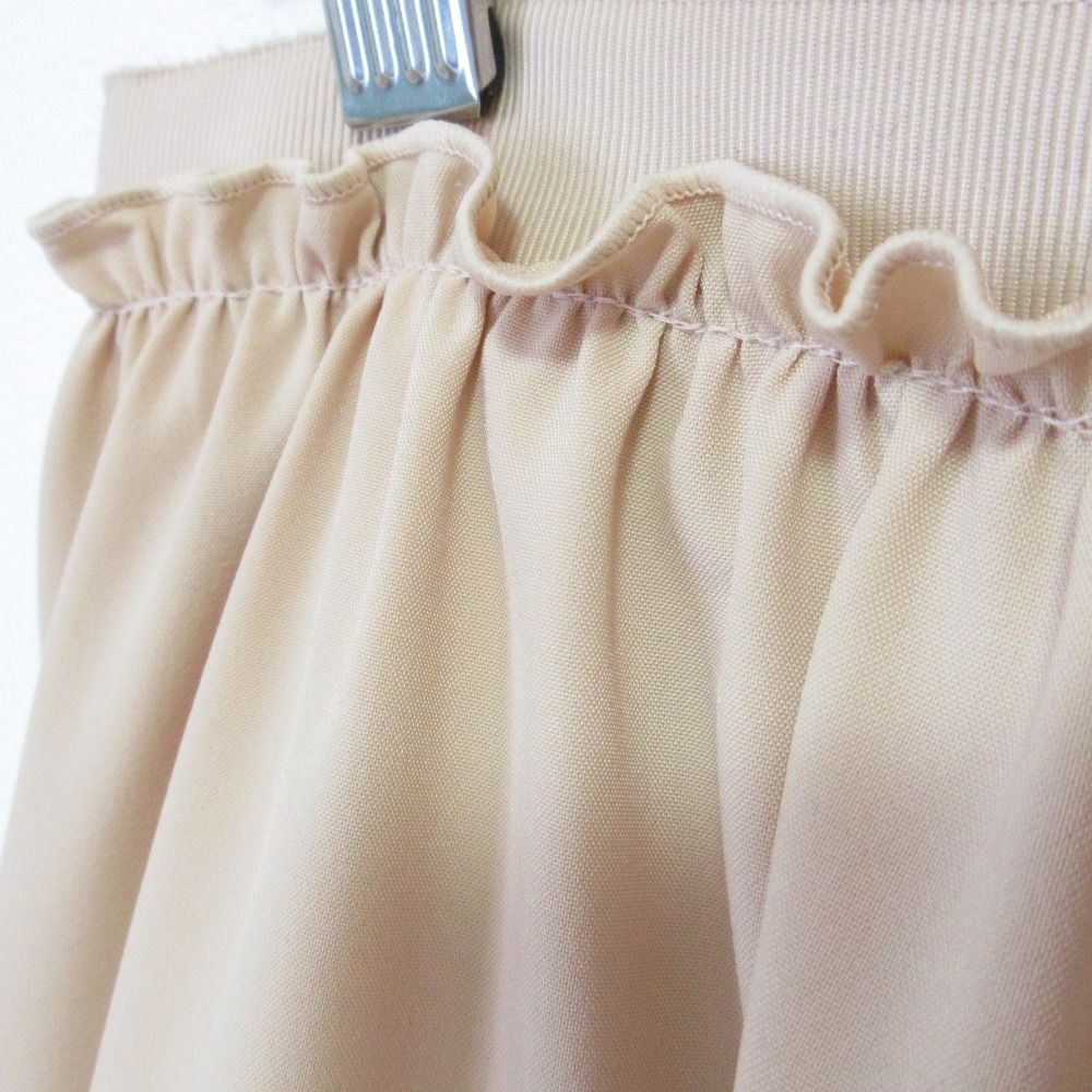 良品 FOXEY NEW YORK フォクシーニューヨーク ひざ下丈 フリルギャザー  