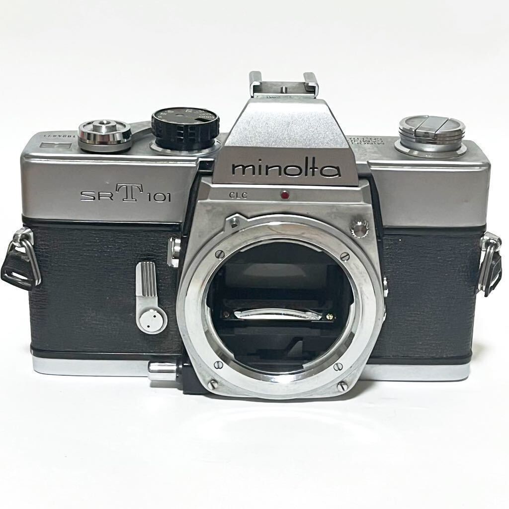 MINOLTA sr-t101 シルバー、黒 2点 【公式通販】