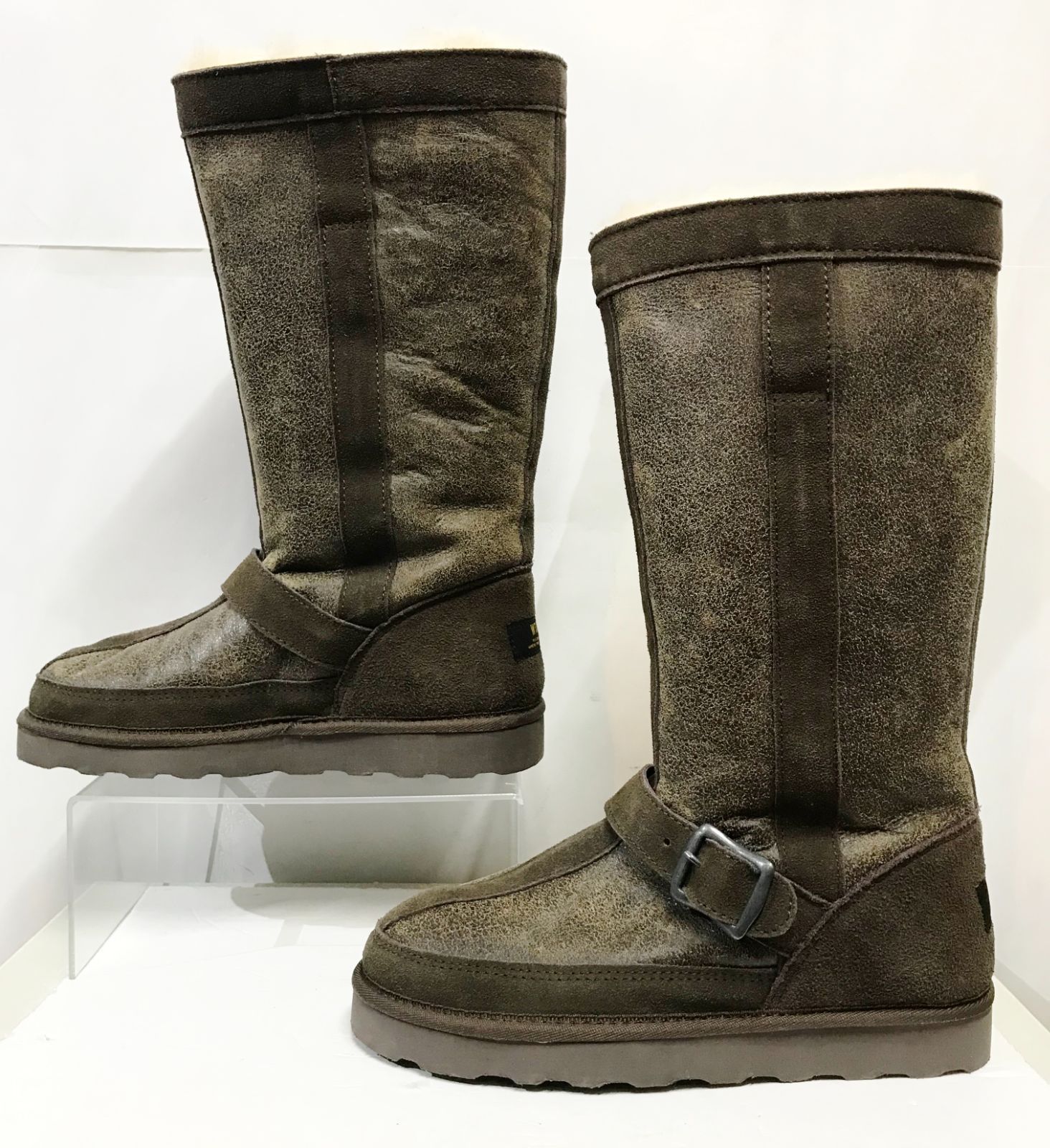 WTAPS A-6 LEATHER SHEEP BOOTS ムートンブーツ - メルカリ