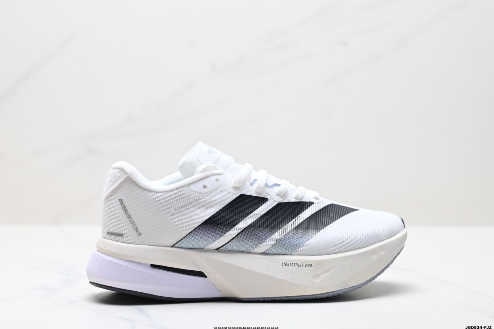 Adidas アディダス アディダス adizero BOSTON 13 透気メッシュ レース ランニングシューズ