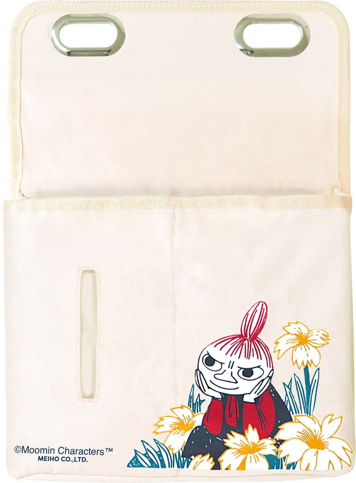 【在庫処分】シートバック リトルミイ ダブルティッシュポケット MOOMIN メイホウ FS073 明邦(Meiho)