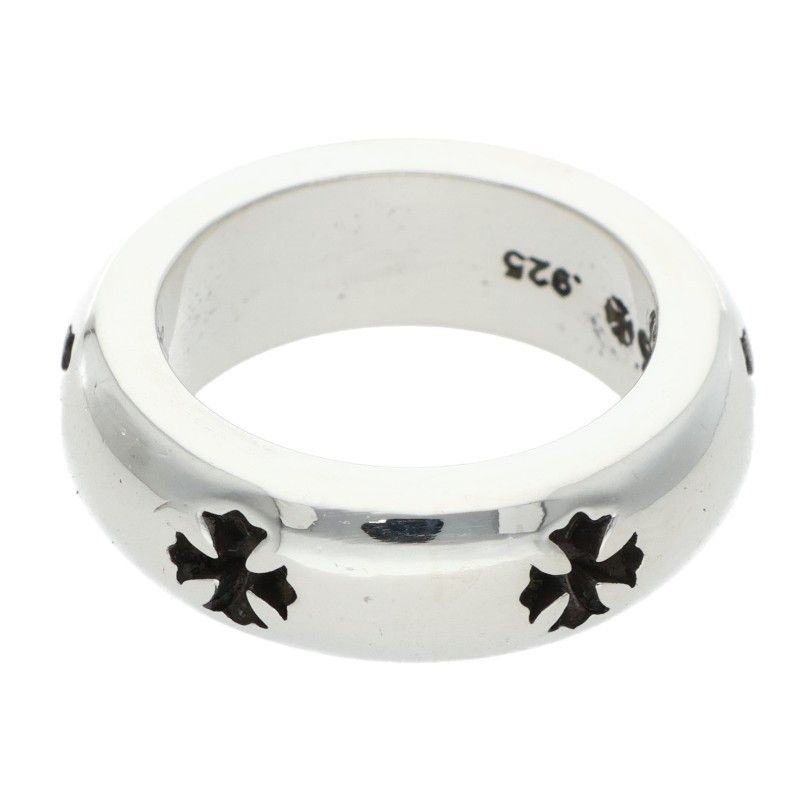 【お中元ギフト】 クロムハーツ NEGATIVE CH PLUS ネガティブCHプラス シルバーリング メンズ 1号 正規品激安大集合！