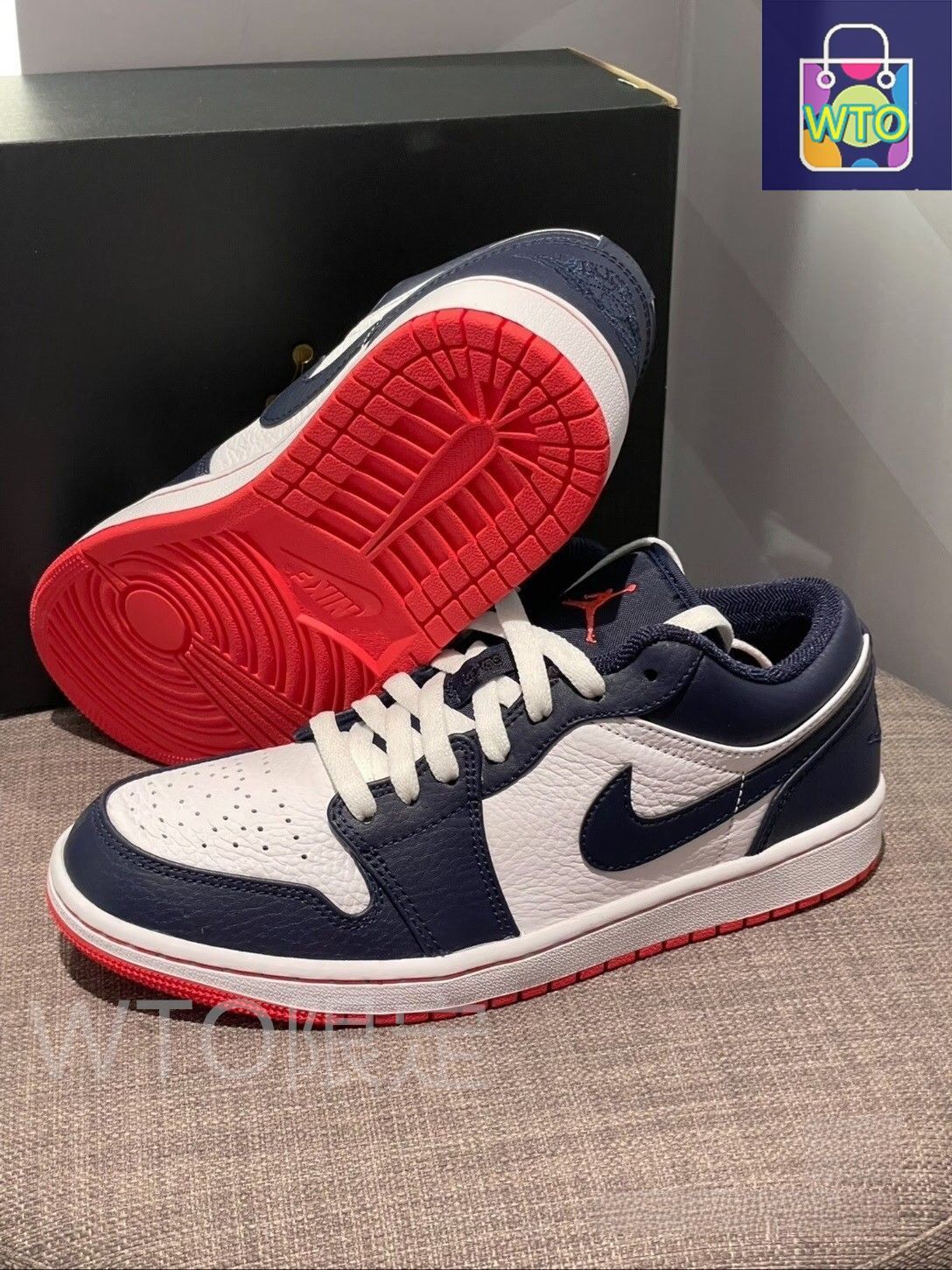 大 Nike Air Jordan Low Retro ember glow -WTO輸入2