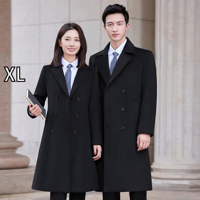 XL 秋服 レディース ファッション オシャレ カワイイ シンプル 大人カワイイ 大きいサイズ メンズ ウール コート ジャケット ハイエンド ビジネス フォーマル ウェア キルティング 厚手 ロゴ