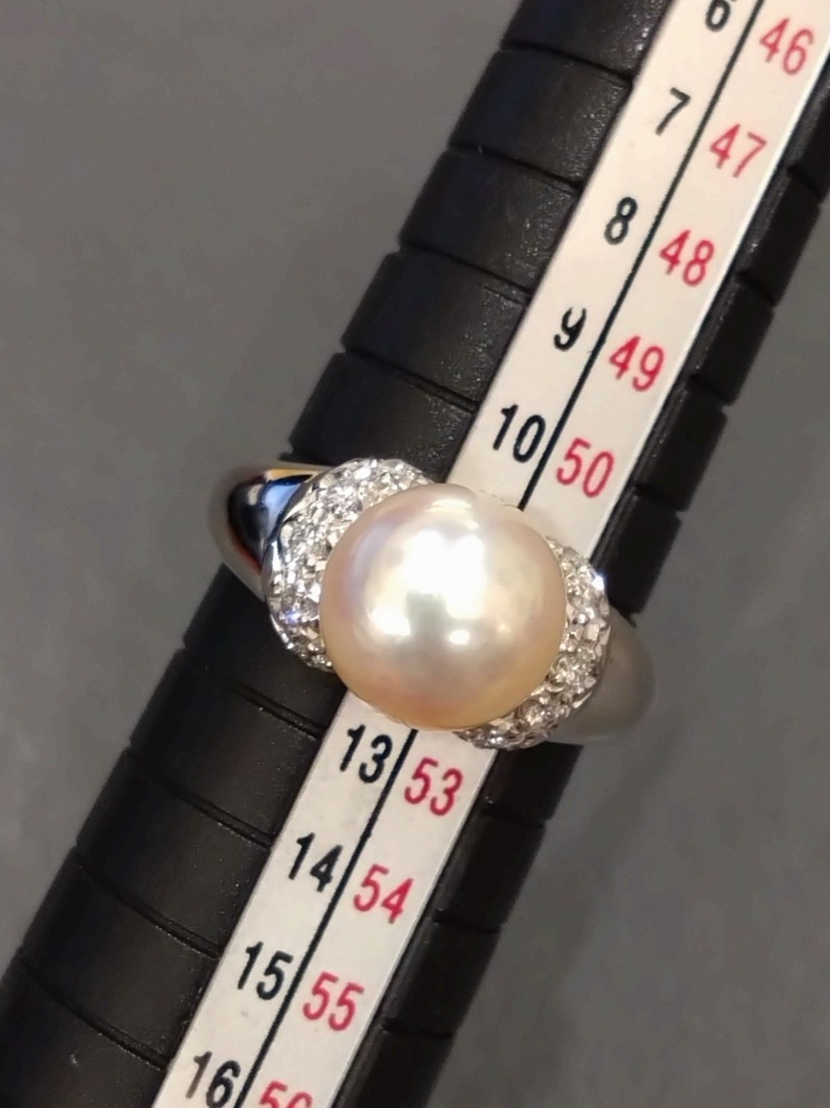 15/美品 田崎真珠 タサキ Pt900 ダイヤ計0.59ct リング 指輪 goldplazajp_it4oybrdz14b