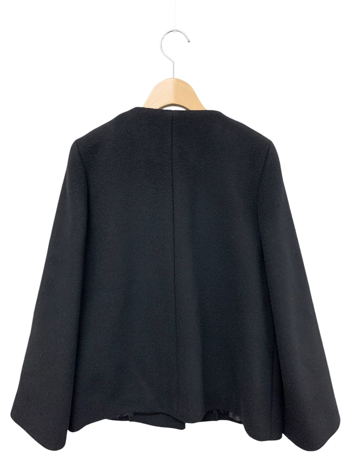 定番人気！ 美品 ミュベール ノーカラージャケット ミックスツイード ジャケット・アウター