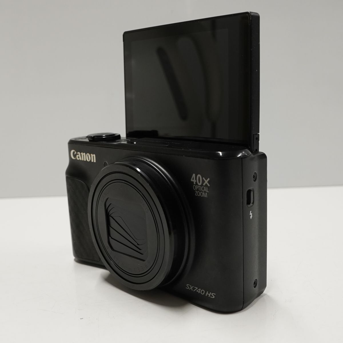 Canon PowerShot SX740 HS USED美品 デジタルカメラ 本体+バッテリー