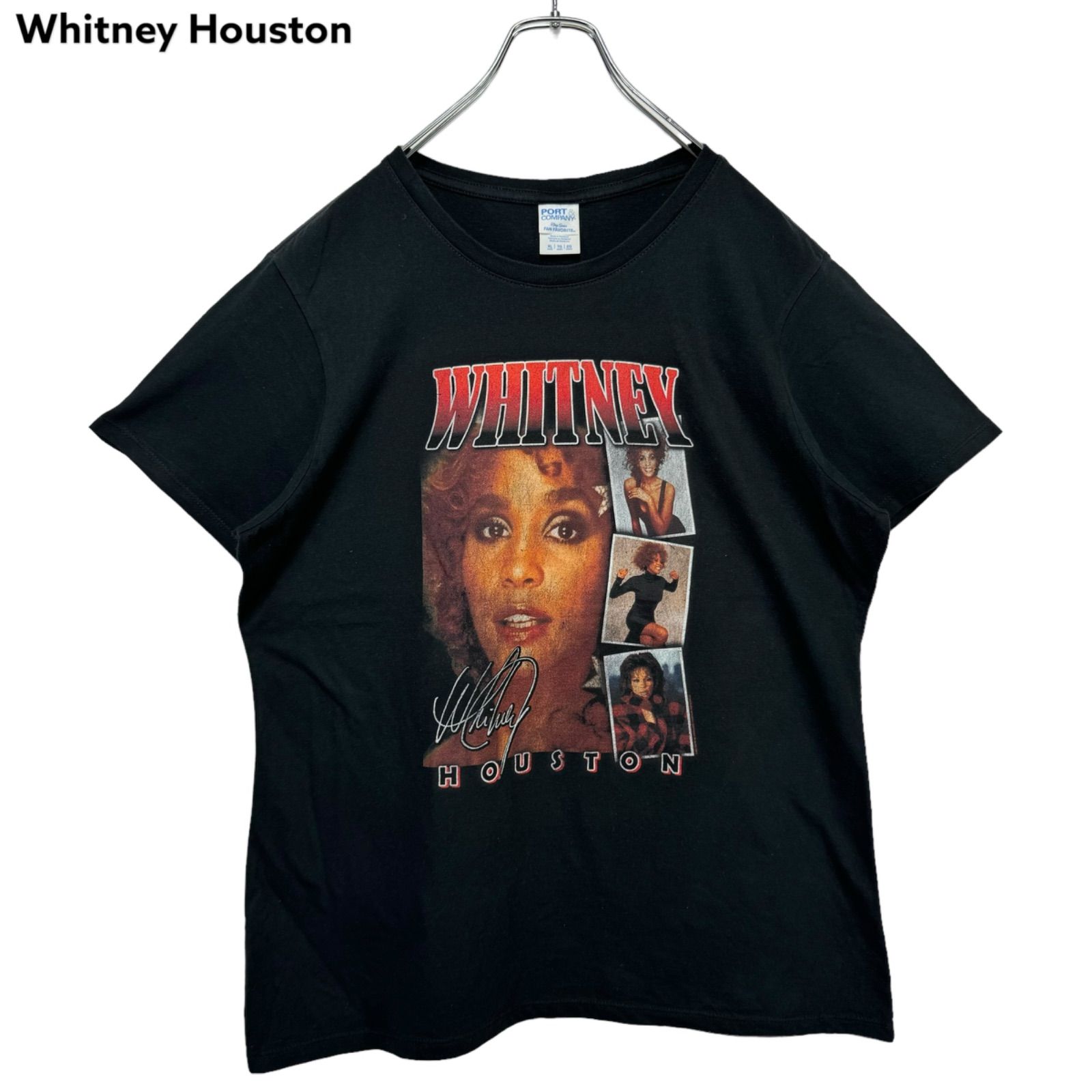 Whitney Houston Print T-shirt Tee ホイットニー・ヒューストン T