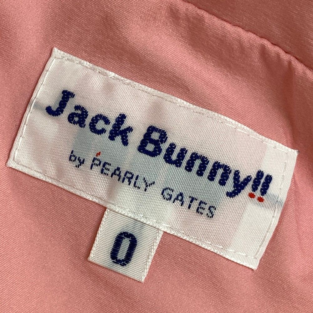 サイズ：0 JACK BUNNY ジャックバニー  多機能 レインワンピース  ピンク系 [240101469163] ゴルフウェア レディース ストスト JACK BUNNY ジャックバニー 2024年モデル 多機能 レイン