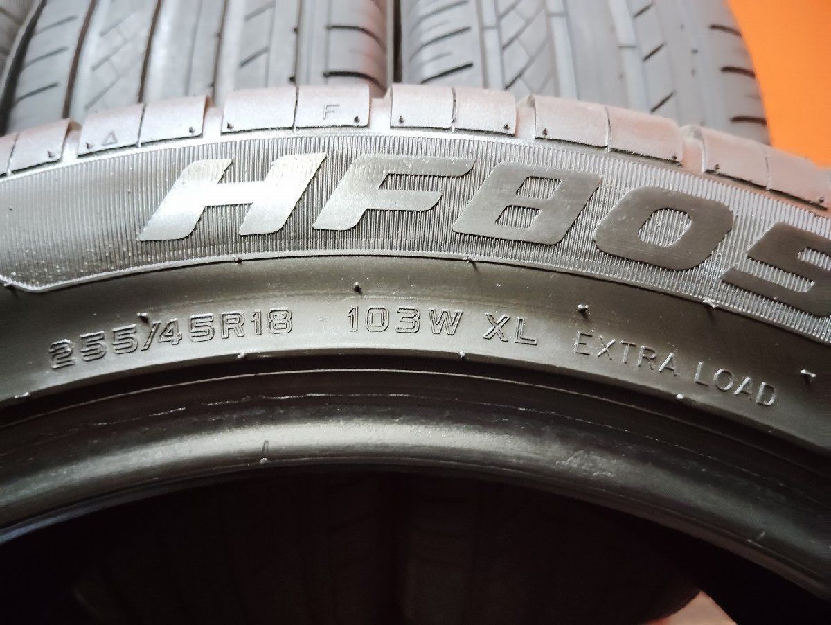 HIFLY HF805 255/45R18 18インチ 夏タイヤ 4本 23年製 バリ溝 ベンツ 