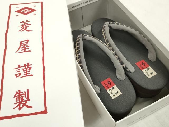 平和屋本店□和装小物 菱屋 Calen Blosso カレンブロッソ カフェ草履 М  