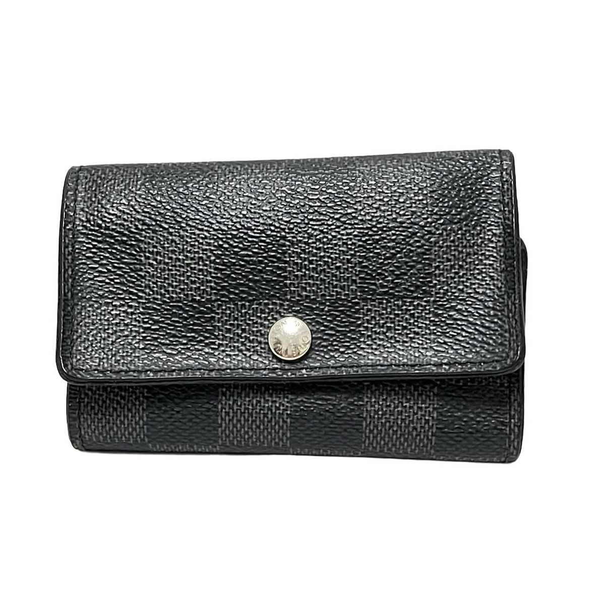 LOUIS VUITTON ルイヴィトン キーケース ダミエグラフィット ミュルティクレ6 N62662 ダミエグラフィット