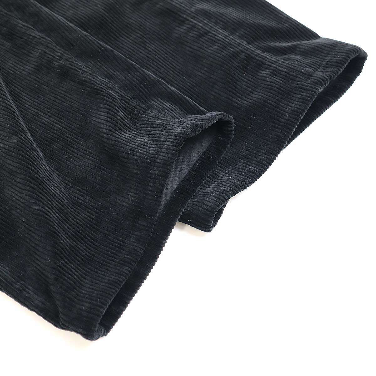 COMOLI コモリ 24AW コーデュロイ ワークパンツ A03-03012 ブラック 3