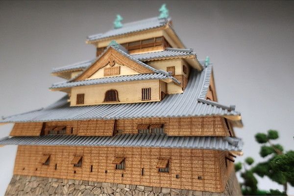 木製建築模型 1|150