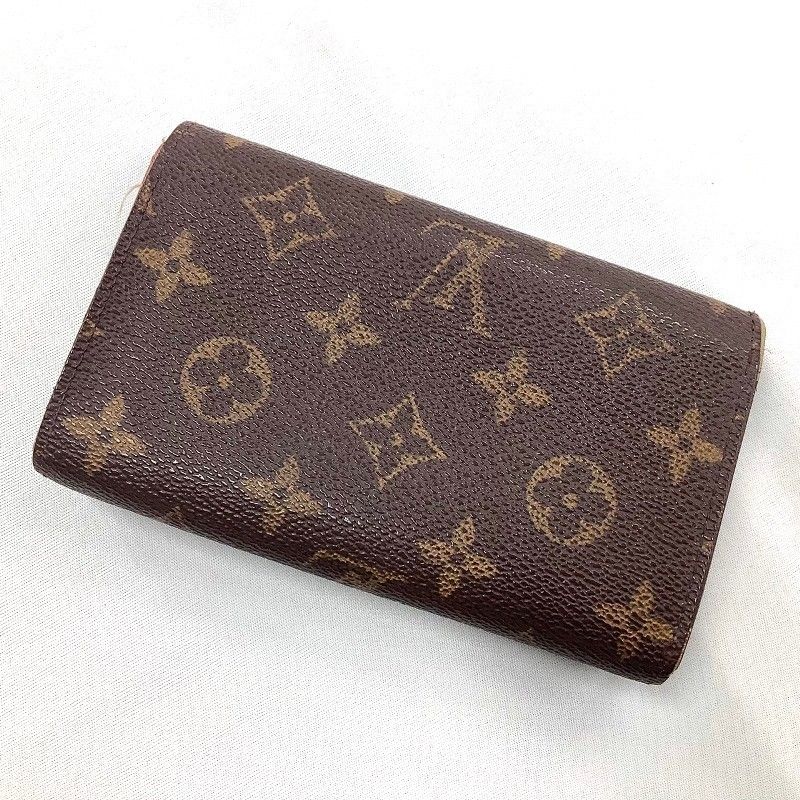ルイヴィトン モノグラム ポルトモネビエトレゾール 折り財布 楽天市場】【財布】LOUIS VUITTON ルイ ヴィトン エピ