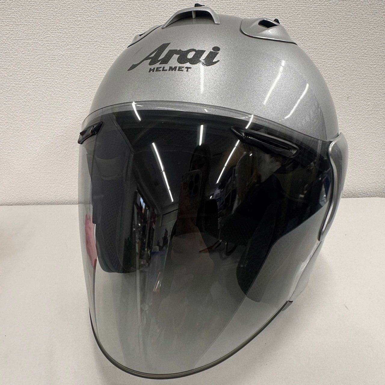 Arai アライ フルフェイス ヘルメット シルバー系 57.58cm
