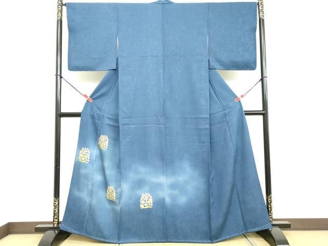 平和屋着物□訪問着 エ霞あられ文 暈し染め 正絹 逸品 BAAP5387by