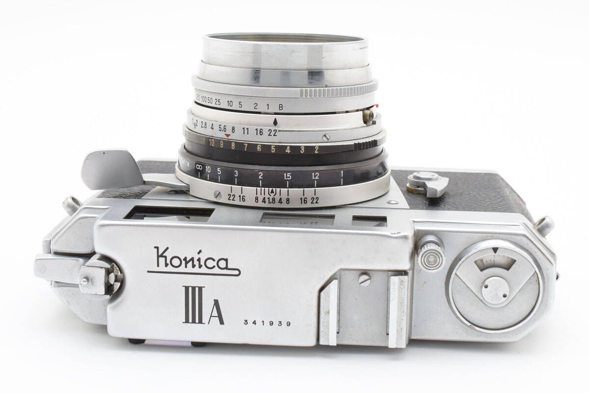 Konica Ⅲa 48mm f2 フィルムカメラ ファインダーが気になっていたKonica ⅢAを買った – カメトリ