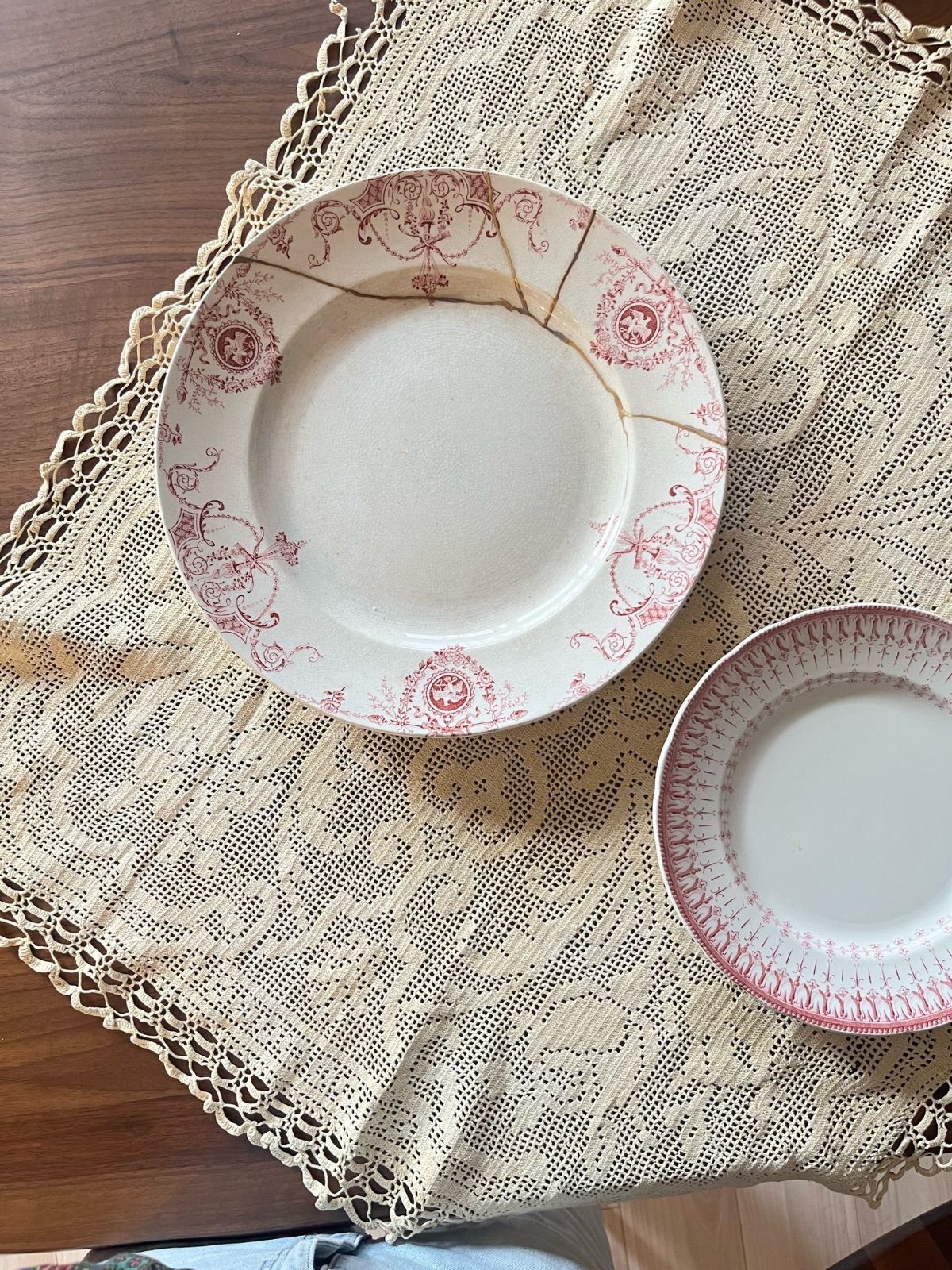 クロッシェレースのブランケット