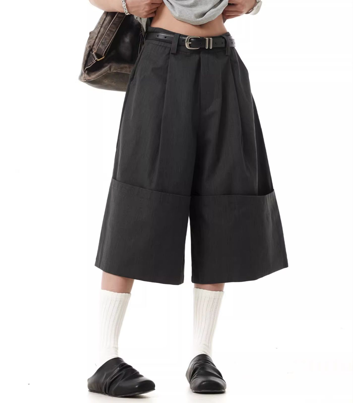 変形パンツ ショートパンツ 24ss short pants 軽便 夏