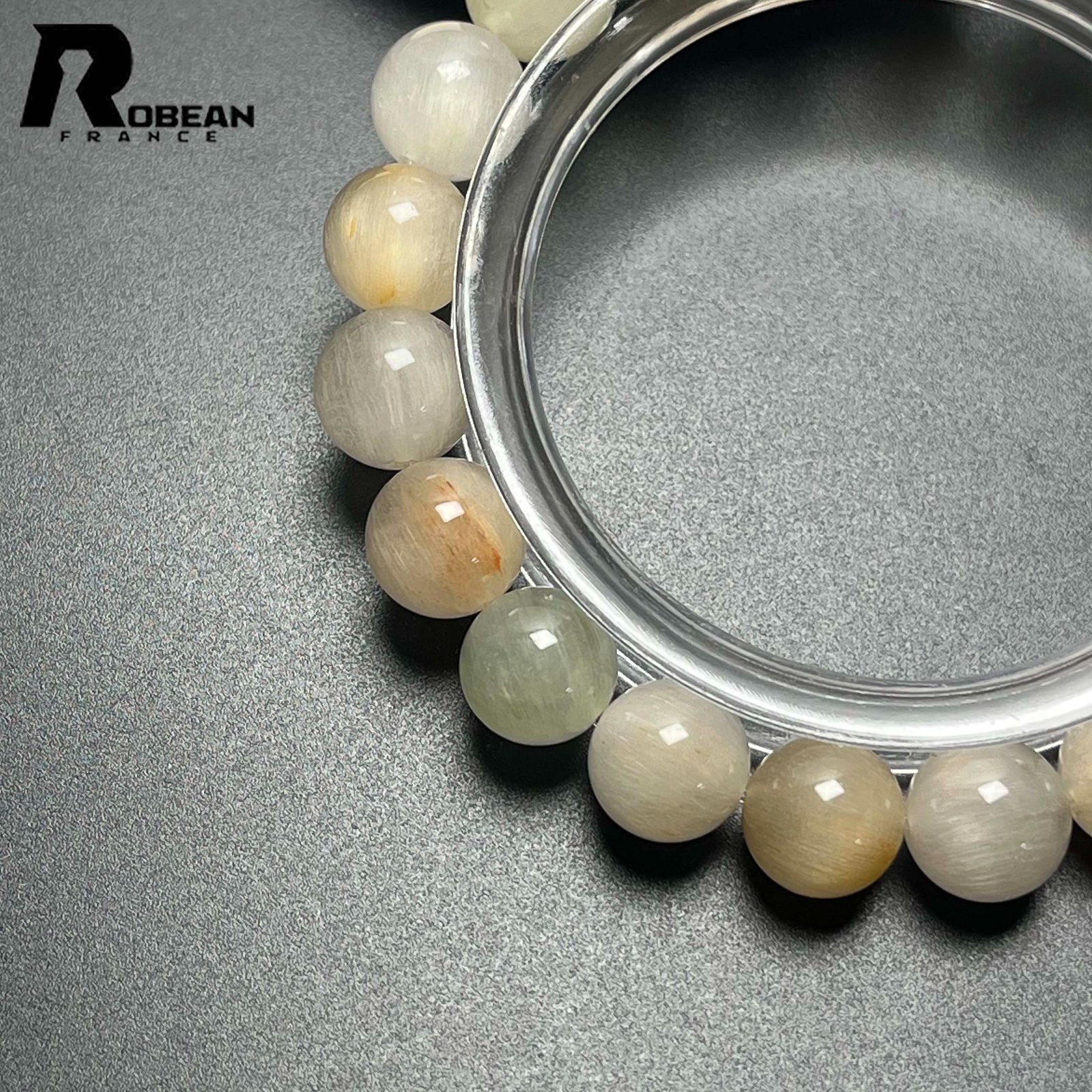 高級 EU製 定価22万円☆ROBEAN・ミックスルチルクォーツ