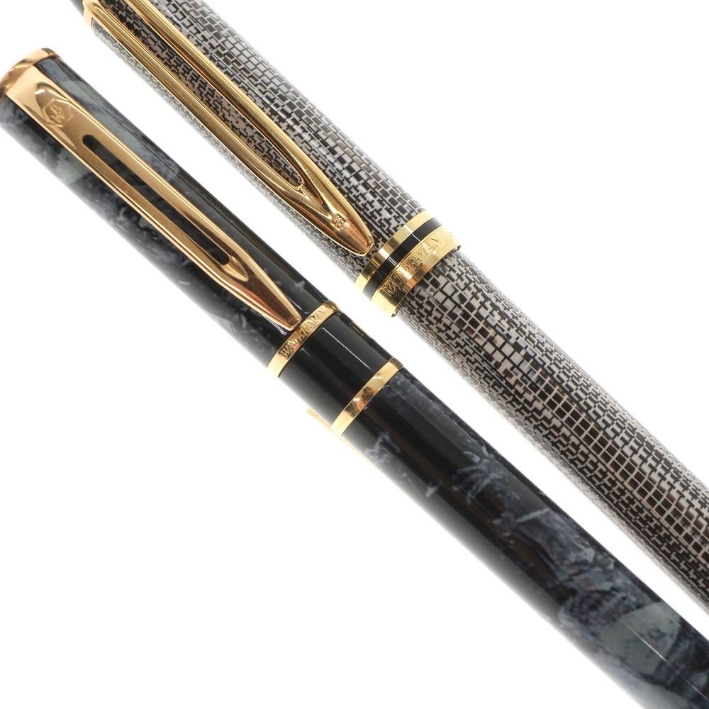ウォーターマン 購入 WATERMAN 4本セット 万年筆 ワインレッドx