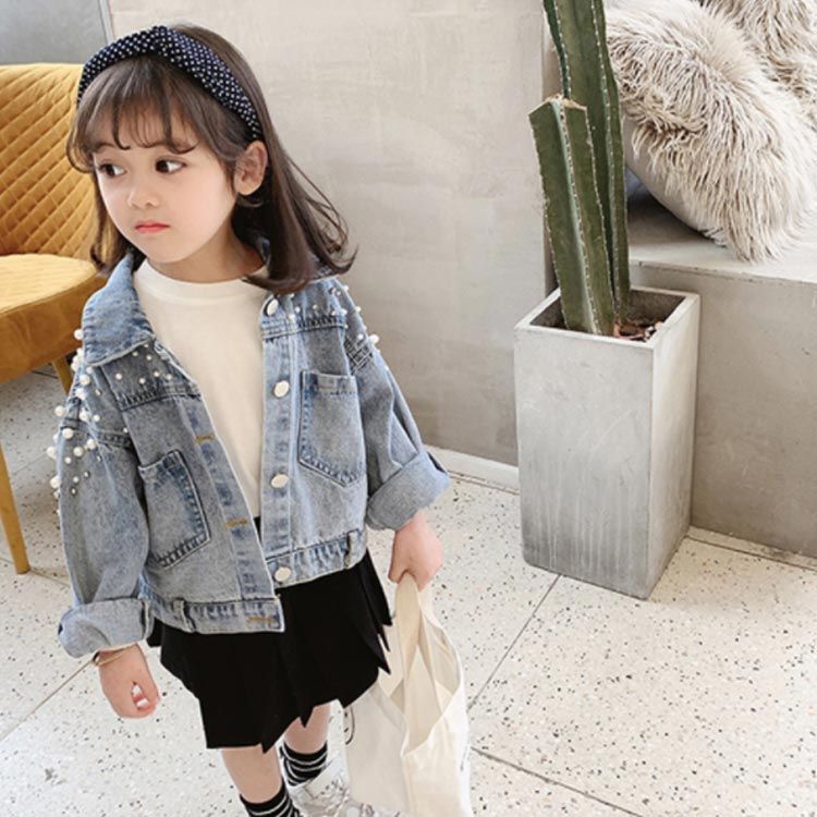 デニムコート 春秋冬 子供服 アウター 長袖 無地 キッズ 男の子女の子 トップス おしゃれ 可愛い 通学 普段着 バレンタインデー デニムジャケット キッズ アウター 春 秋 羽織り 女の子 カジュアル
