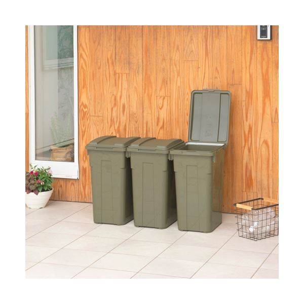 まとめ 新輝合成TONBO 連結 分別ペール 45L カーキベージュ 02067-5 1台 ×3セット NEXPOTALLINN_EU