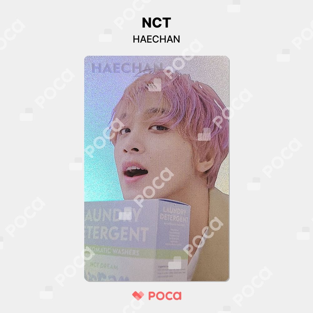 NCT ヘチャン トレカ DREAM LAUNDRY SHOP HOLOGRAM PHOTO CARD