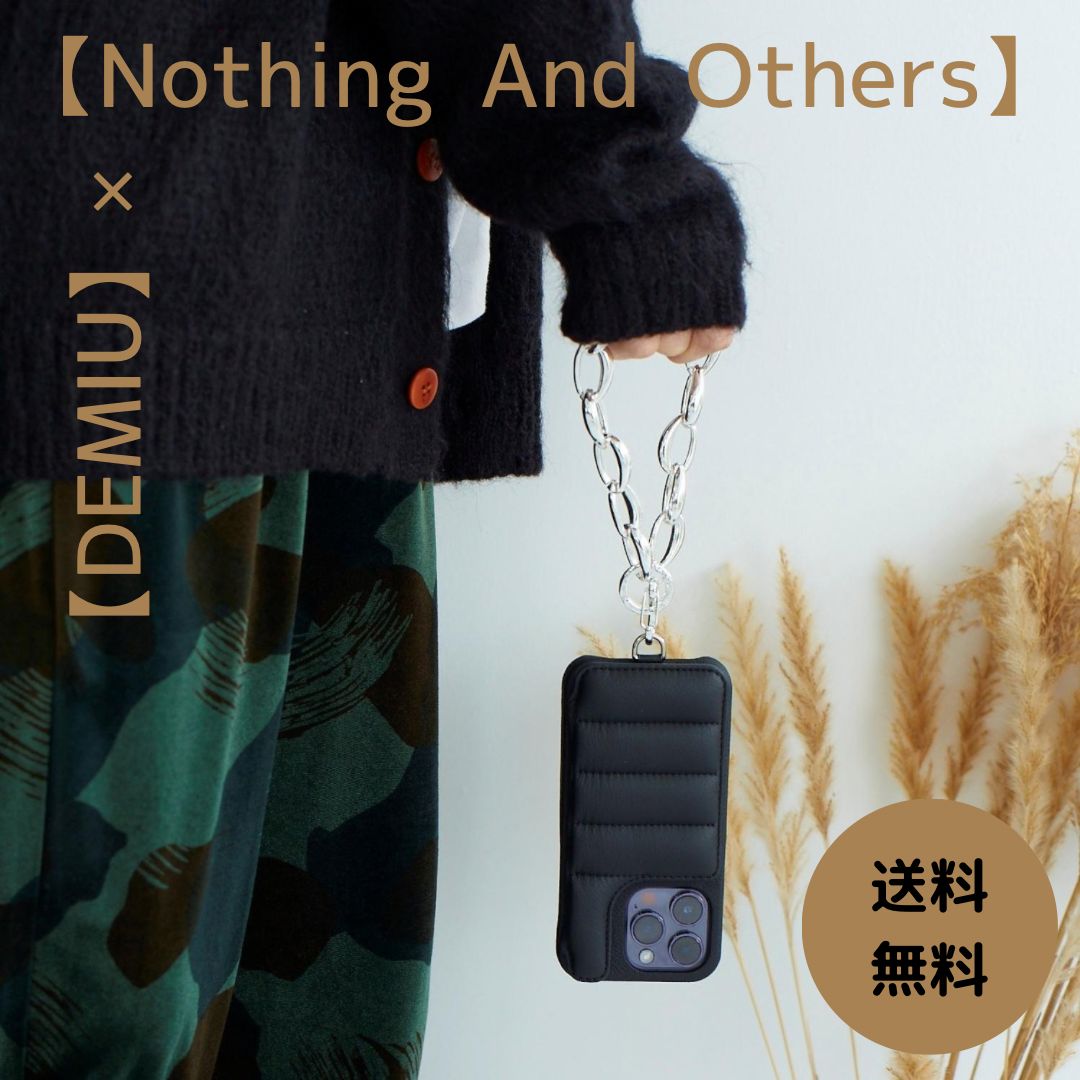 スマホ アクセサリー ストラップ チェーン シルバー ゴールド Nothing And Others|ナッシングアンドアザーズ x DEMIU デミュウ Mobile Dropring chain