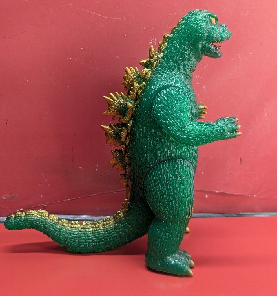 ギガブレイン 大戦争ゴジラ クリア緑 金 ギガブレイン 大戦争