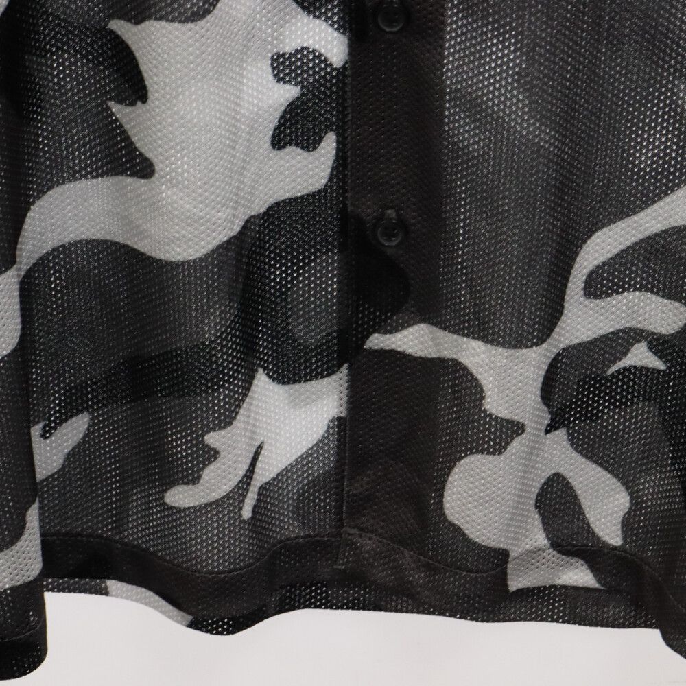 SUPREME (シュプリーム) 20AW Camo Mesh S/S Shirt カモ 迷彩 メッシュ 