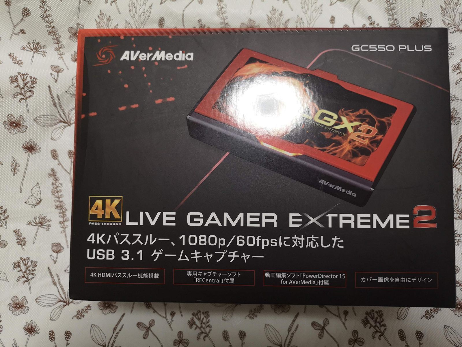 ほぼ新品 AVerMedia Live Gamer EXTREME 2 GC550 PLUS [4K